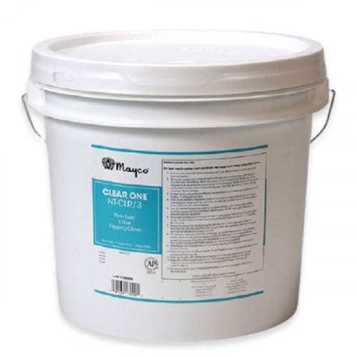 سطل قليز شفاف لامع -Clear one brushing NTBR GALLON