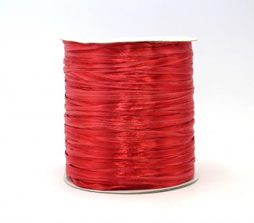 خيط خيش احمر لامع