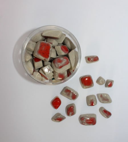 Ceramic Mosaic - Red