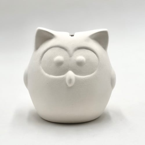 قطعه خزف حصالة  بومة