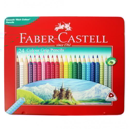 Faber-Castell colored pencils, 24 pens