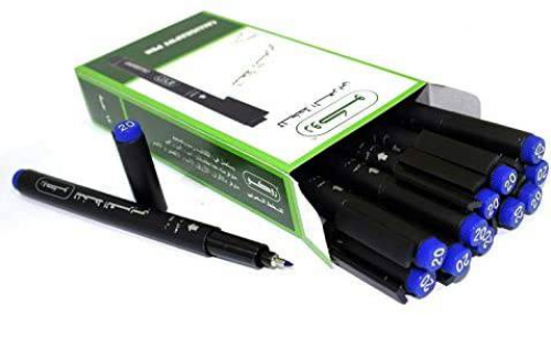 قلم خط عربي 2 مم - روكو  - أزرق