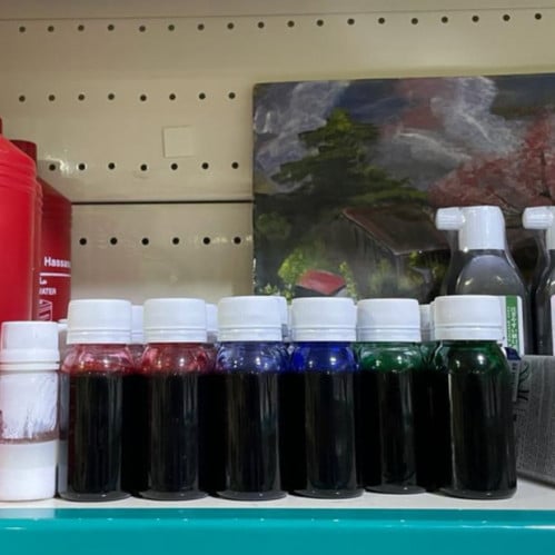 حبر  ياباني  احمر