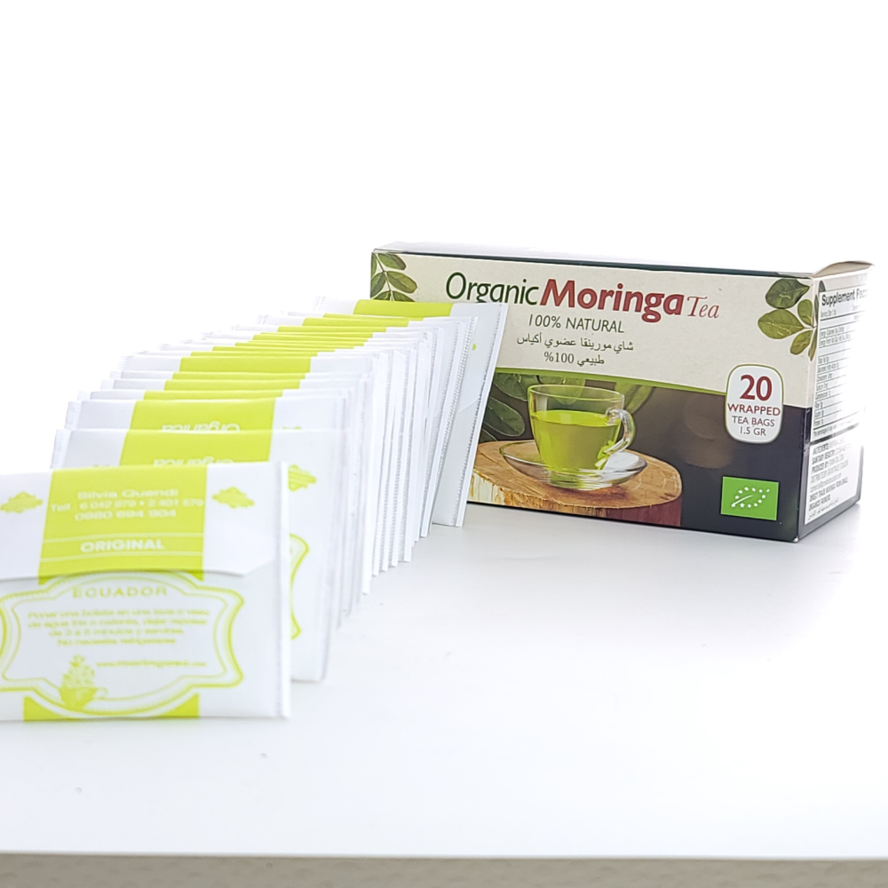 شاي المورينجا المنعش والصحي 20 كيس