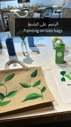 Tote bag painting - 11 April 2025