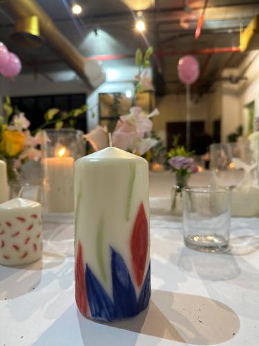 Candle painting 5 April 2025