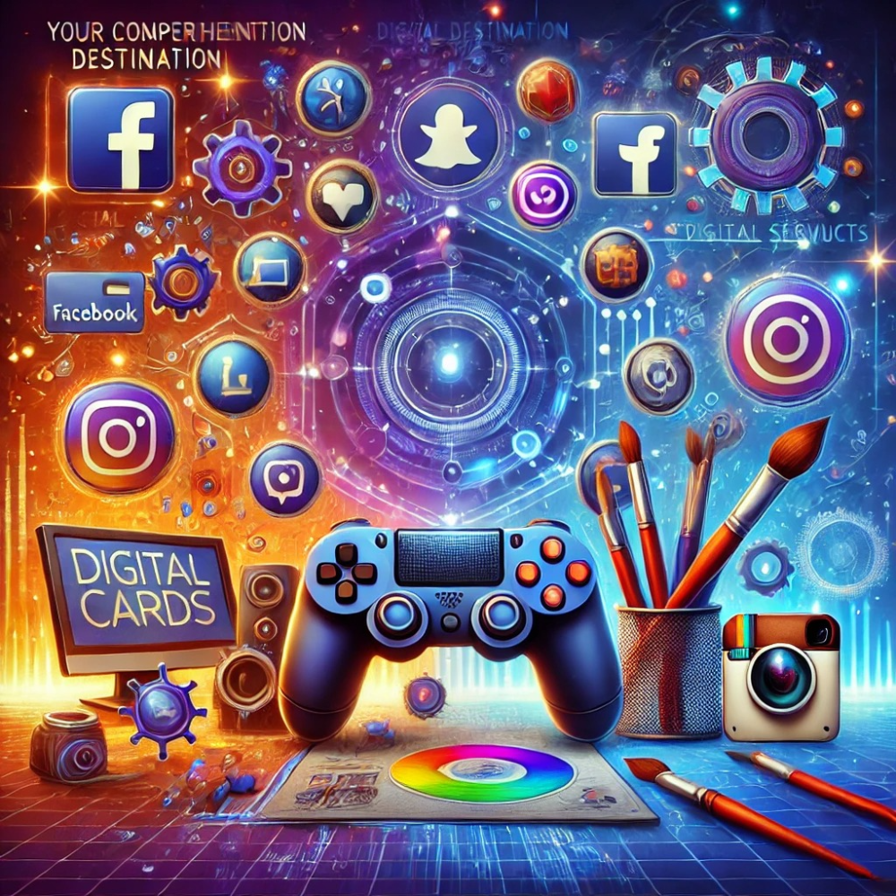 وجهتك الشاملة للخدمات الرقمية والمنتجات الافتراضية