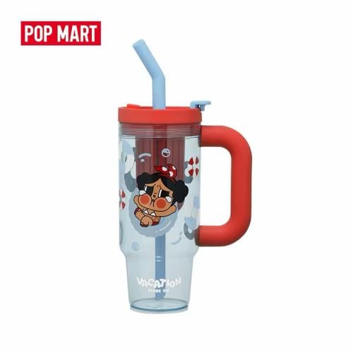 ￼POP MART CRYBABY Vacation Mode On Series - Straw Cup Bottle