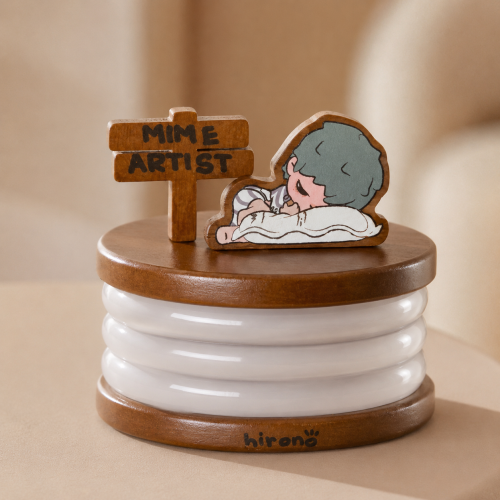 POP MART x HIRONO The Show of Identity Mime Artist Lamp Night Light  EN  العربية English <i class=sicon-sar></i>                   الخيارات والكمية                بوب مارت Pop Mart l هيرونو | Hirono                    اضف تصنيف                  الانارة                      ت