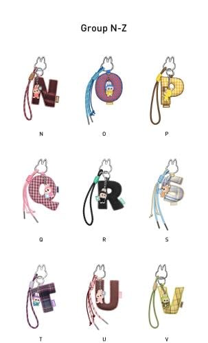 THE MONSTERS Pin for Love Series- Letter Pendant Blind Box (N-Z)