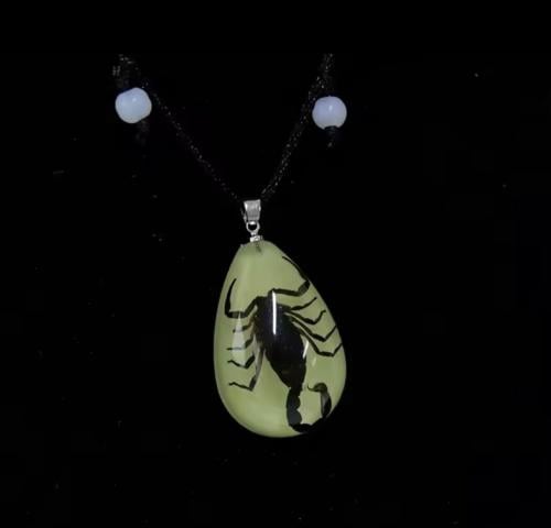 سلسال العقرب الاسود المضيء