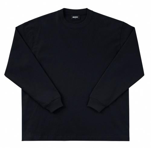 تي شيرت أسود سادة ابورقبه جودة عالية