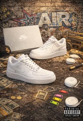 شوز Air Force مع اكسسوارات