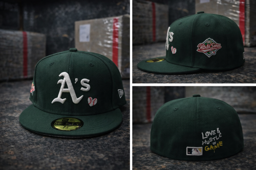 كاب A’s أخضر مقفل