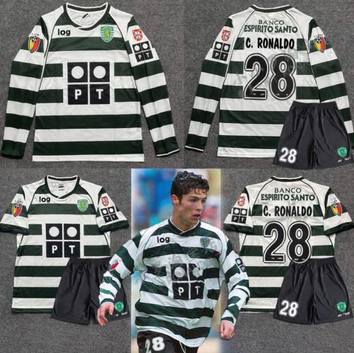 Cristiano Ronaldo's Lisbon 2002 kit