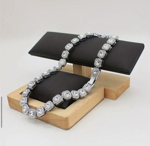 سلسال دايموند فضي