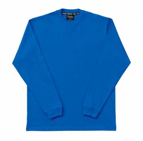 تي شيرت أزرق سادة ابورقبه جودة عالية