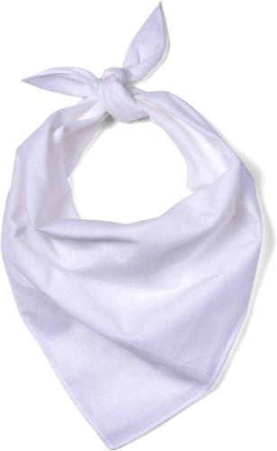 Plain white bandana