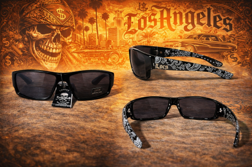 Original Locs Latin sunglasses with black bandana