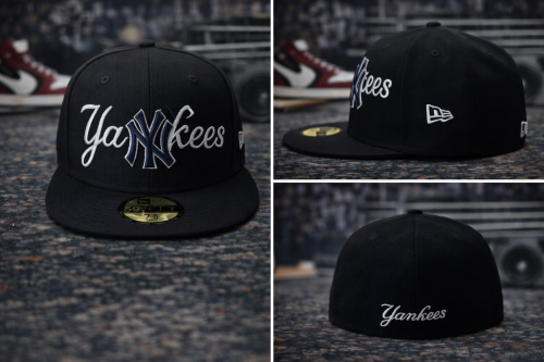 كاب NY أسود مقفل