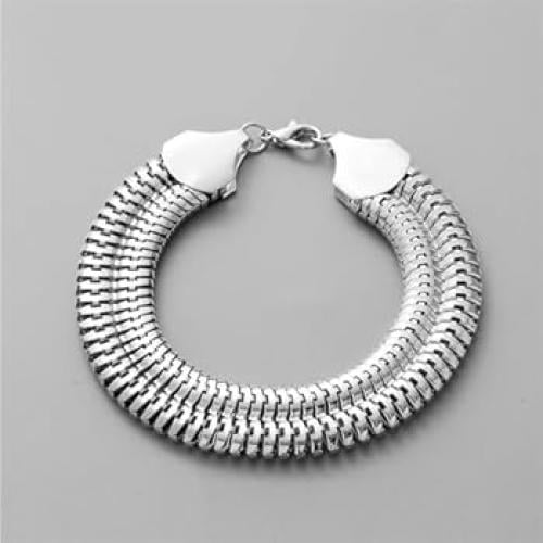 Old school silver bracelet