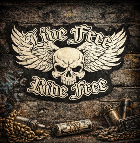 شعار Skull حجم كبير