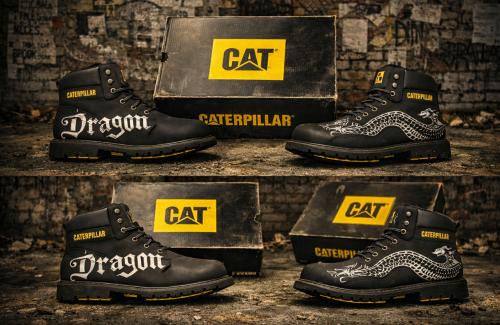 شوز caterpillar الأصلي تصميم كامل