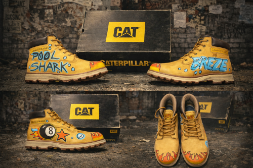 شوز caterpillar الأصلي تصميم كامل
