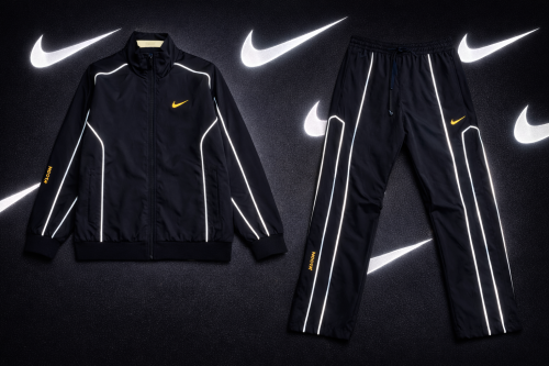 Nike all-black reflective kit