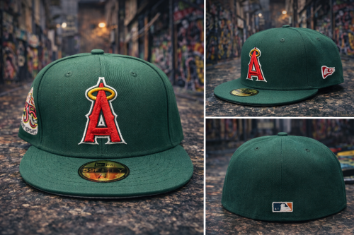 كاب A أخضر مقفل