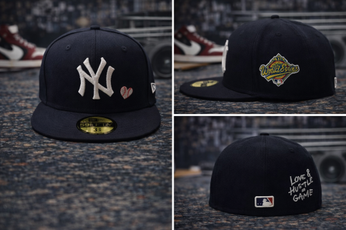 كاب NY كحلي مقفل