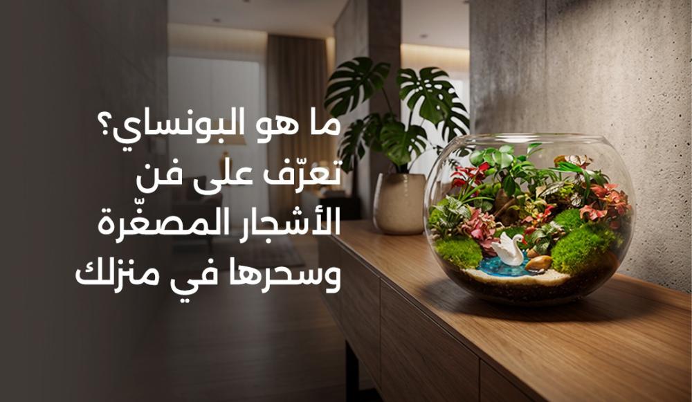 ما هو البونساي؟ تعرّف على فن الأشجار المصغّرة وسحرها في منزلك