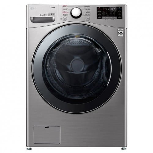 LG 19 kg Washer with 11 kg Dryer Front Load washing Machine, Stainless Silver Colour, Washer and Dryer In One, Eco Hybrid, Turbo Wash