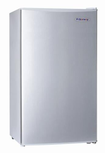 ثلاجة باب واحد ستاروي 89 لتر 3.1 قدم -ستيل