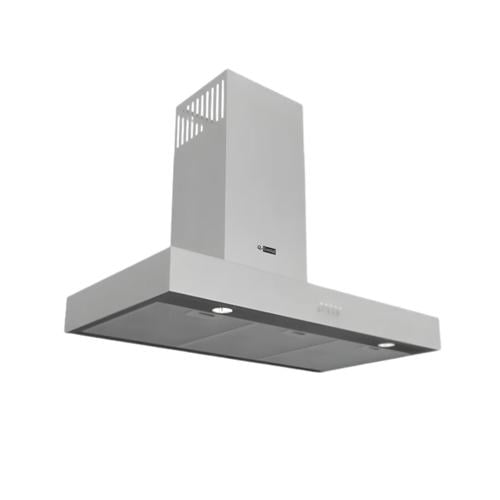 شفاط مطبخ جي إل جنرال شكل T استيل 90 سم - فلتر 5 طبقات وإضاءة LED DT90SS100P