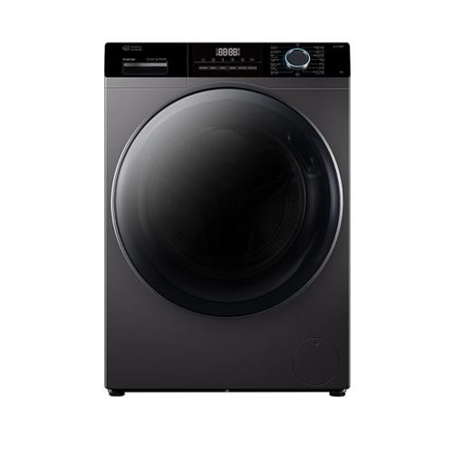 General Supreme Front Load Washing Machine – 12 kg, 14 Programs, Inverter Motor, Dark Silver