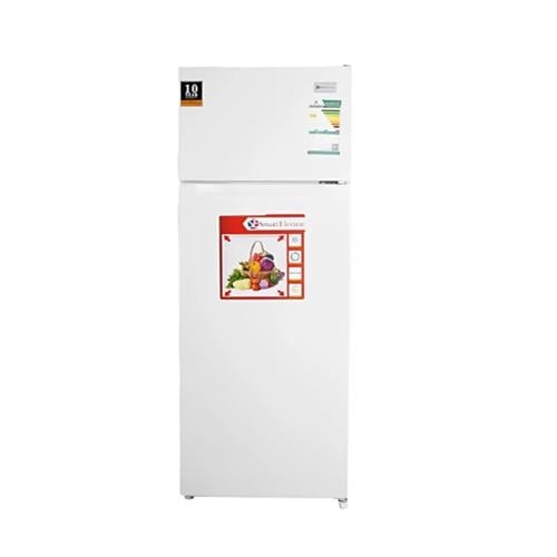 Smart Electric Double Door Refrigerator, 205 Litres (7.2 Cu.Ft) - White (SME210DF)
