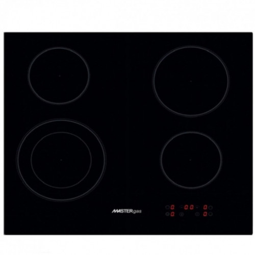 Master Gas Flat hob 4 Gas 60 cm Electric Ceramic- H64CT