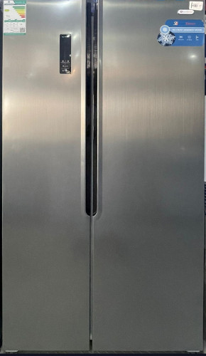 Smart Electric Refrigerator Two Doors 18.3  Feet SME521F - Steel