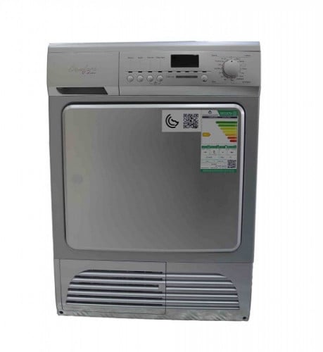 Comfort Clothes Dryer 8 KG 14 Programs - Steel