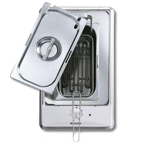 Glem Gas Domino Elc Fryer,29cm,F/C