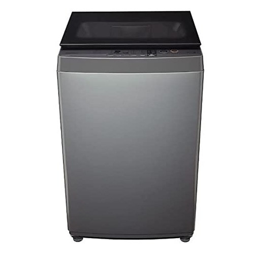 Toshiba Top Load Washer, 8kg with Pump, Great Wave Technology,Silver- AW-K900DUPBB(SG)