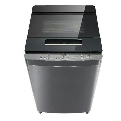 Toshiba Top Load Washer 11kg, Ultra Wash, Glass Lid, SDD Inverter Motor, Dark Silver