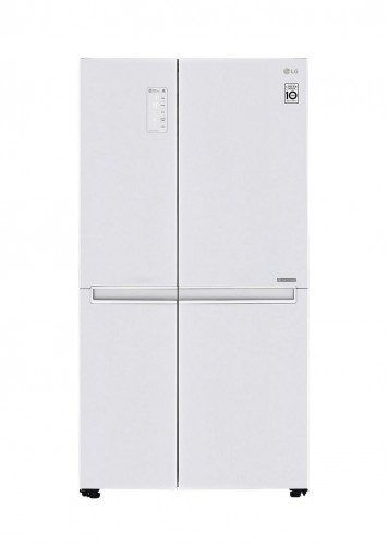 LG Side by Side Refrigerator, 22.1 Cu.ft, LINEAR Cooling, White