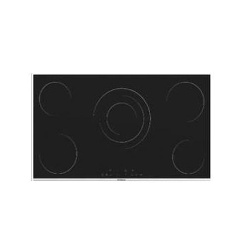 Starway 90x52 cm Built-In 5 Burners Ceramic Electric Cooktop, Touch Control, Total Safety - Black (SW90VC)