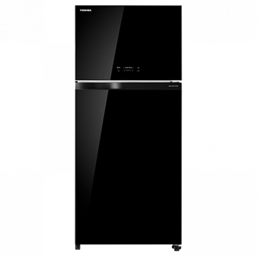 THOSHIBA 608L, GLASS DOOR, INVERTER COMPRESSOR, DUO HYBRID DEODORIZER, ULTRA FRESH