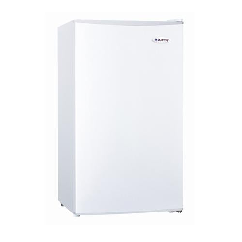 Starway Single Door Refrigerator, 3.1 Cubic Feet (89L) - White