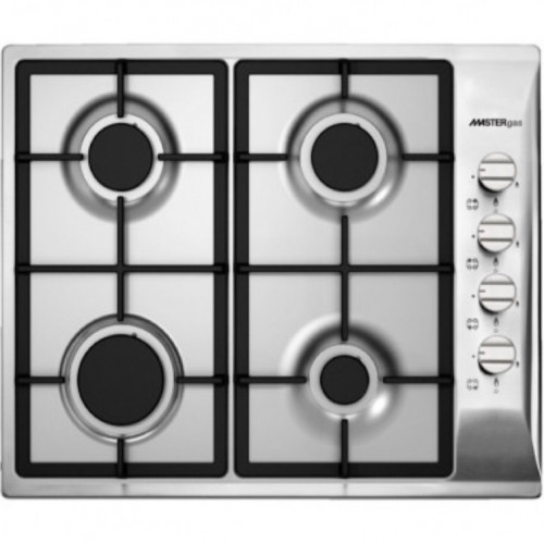 Master Gas Flat hob 4 Gas 60 cm - H64GLCX