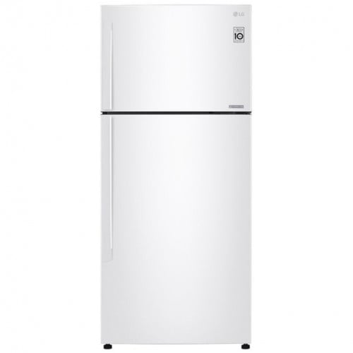 LG 18 S. Cu. Ft, Top Freezer Refrigerator, White, Multi Air Flow
