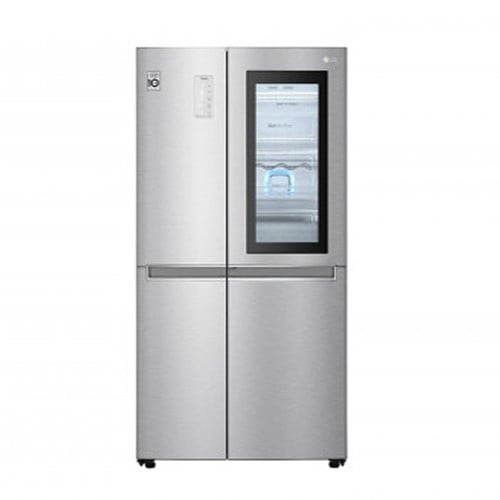 LG 28.1 cu.ft LG Instaview Door-In- Door Refrigerator, Nobel Steel Colour, Instaview